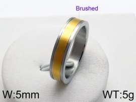 Stainless Steel Gold-plating Ring