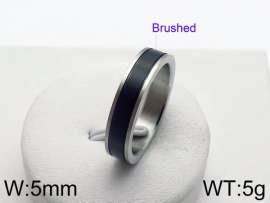 Stainless Steel Black-plating Ring