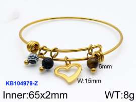 Stainless Steel Gold-plating Bangle