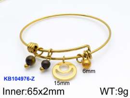 Stainless Steel Gold-plating Bangle