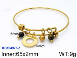 Stainless Steel Gold-plating Bangle