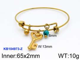 Stainless Steel Gold-plating Bangle