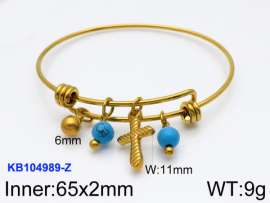 Stainless Steel Gold-plating Bangle