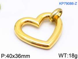 Stainless Steel Gold-plating Pendant