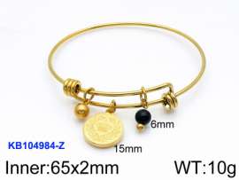 Stainless Steel Gold-plating Bangle