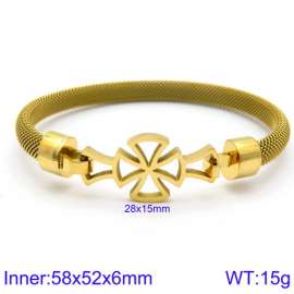 Stainless Steel Gold-plating Bangle