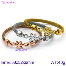 Stainless Steel Rose Gold-plating Bangle