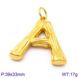 Stainless Steel Gold-plating Pendant