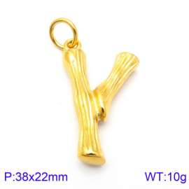 Stainless Steel Gold-plating Pendant