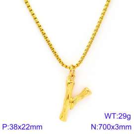 SS Gold-Plating Necklace