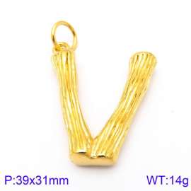 Stainless Steel Gold-plating Pendant