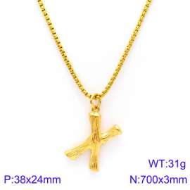 SS Gold-Plating Necklace