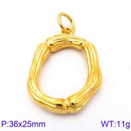 Stainless Steel Gold-plating Pendant