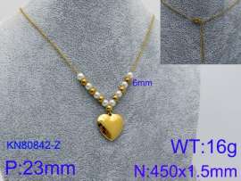 SS Gold-Plating Necklace