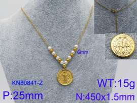 SS Gold-Plating Necklace