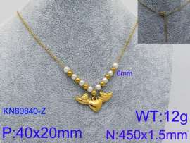 SS Gold-Plating Necklace