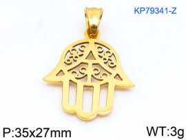 Stainless Steel Gold-plating Pendant