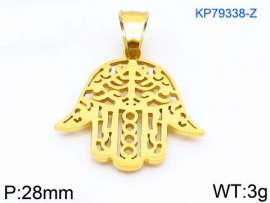 Stainless Steel Gold-plating Pendant