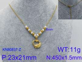 SS Gold-Plating Necklace
