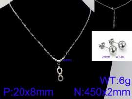 SS Jewelry Set(Most Women)