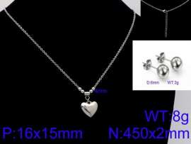 SS Jewelry Set(Most Women)