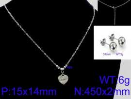 SS Jewelry Set(Most Women)