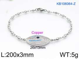 Stainless Steel Stone Bracelet