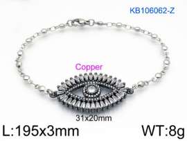 Stainless Steel Stone Bracelet