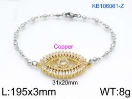 Stainless Steel Stone Bracelet