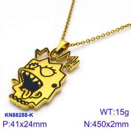 SS Gold-Plating Necklace