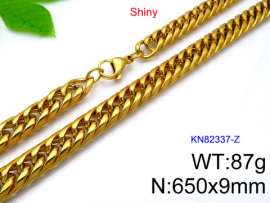 SS Gold-Plating Necklace