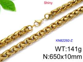 SS Gold-Plating Necklace