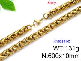 SS Gold-Plating Necklace