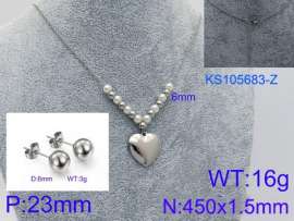 SS Jewelry Set(Most Women)