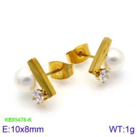 SS Gold-Plating Earring