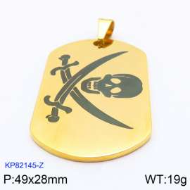 Stainless Steel Gold-plating Pendant