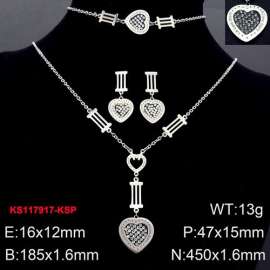 SS Jewelry Set(Most Women)