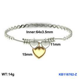 Stainless Steel Gold-plating Bangle