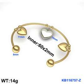 Stainless Steel Gold-plating Bangle