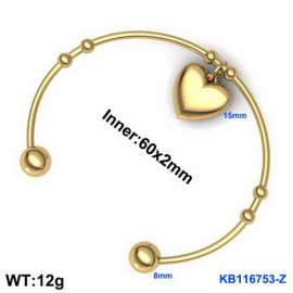 Stainless Steel Gold-plating Bangle