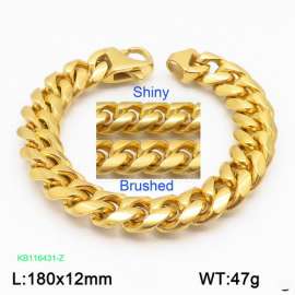 Stainless Steel Gold-plating Bracelet