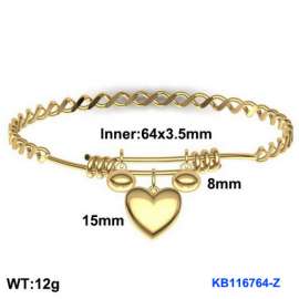 Stainless Steel Gold-plating Bangle