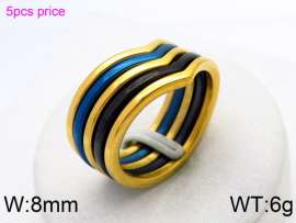 Stainless Steel Black-plating Ring