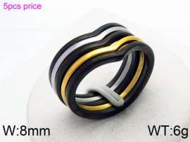 Stainless Steel Black-plating Ring