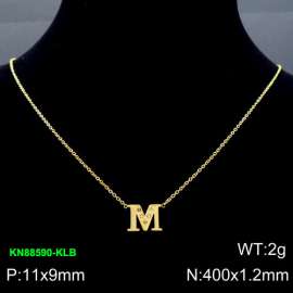 SS Gold-Plating Necklace