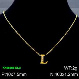 SS Gold-Plating Necklace