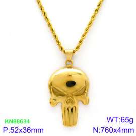 SS Gold-Plating Necklace