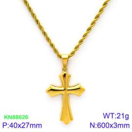 SS Gold-Plating Necklace