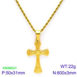 SS Gold-Plating Necklace