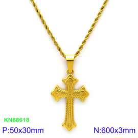 SS Gold-Plating Necklace